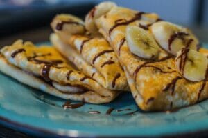 Crepe chocolat banane